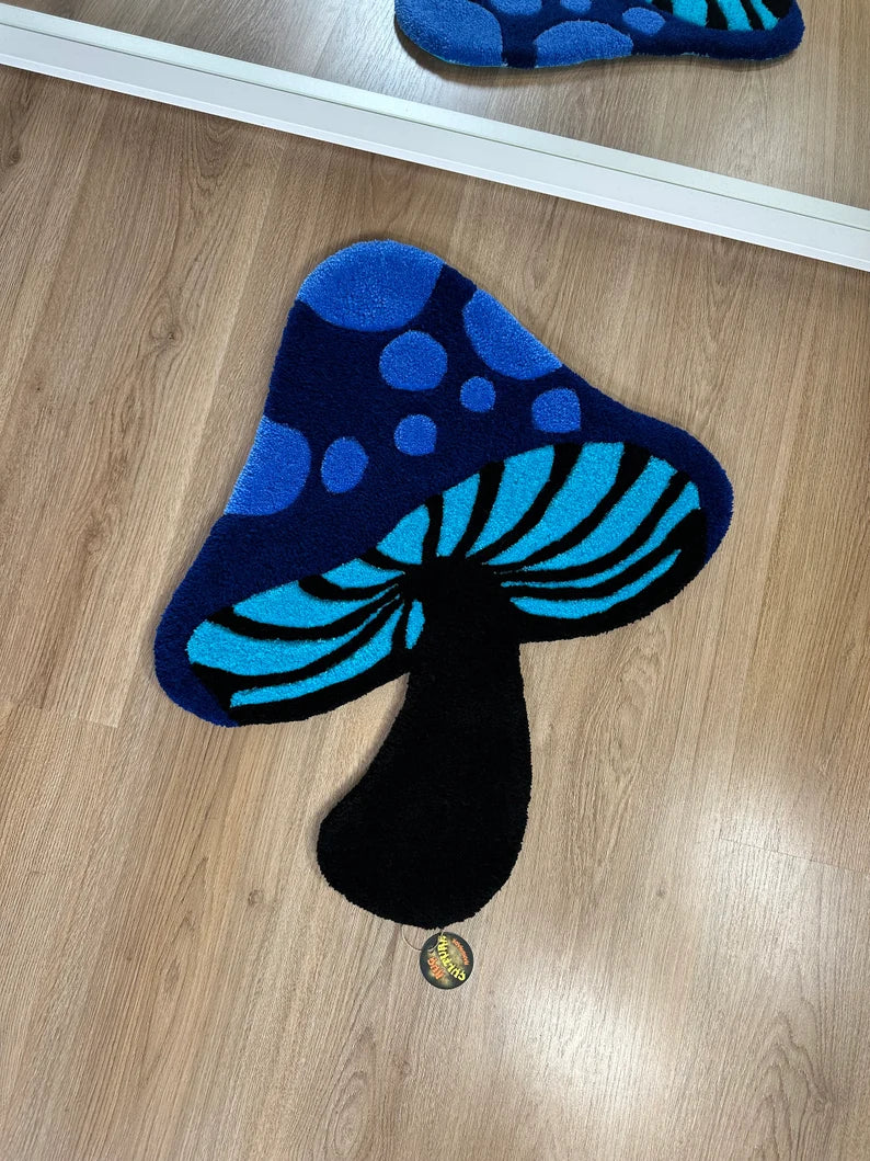 Neon Mushroom Tufted Rug – Tuff Tufts