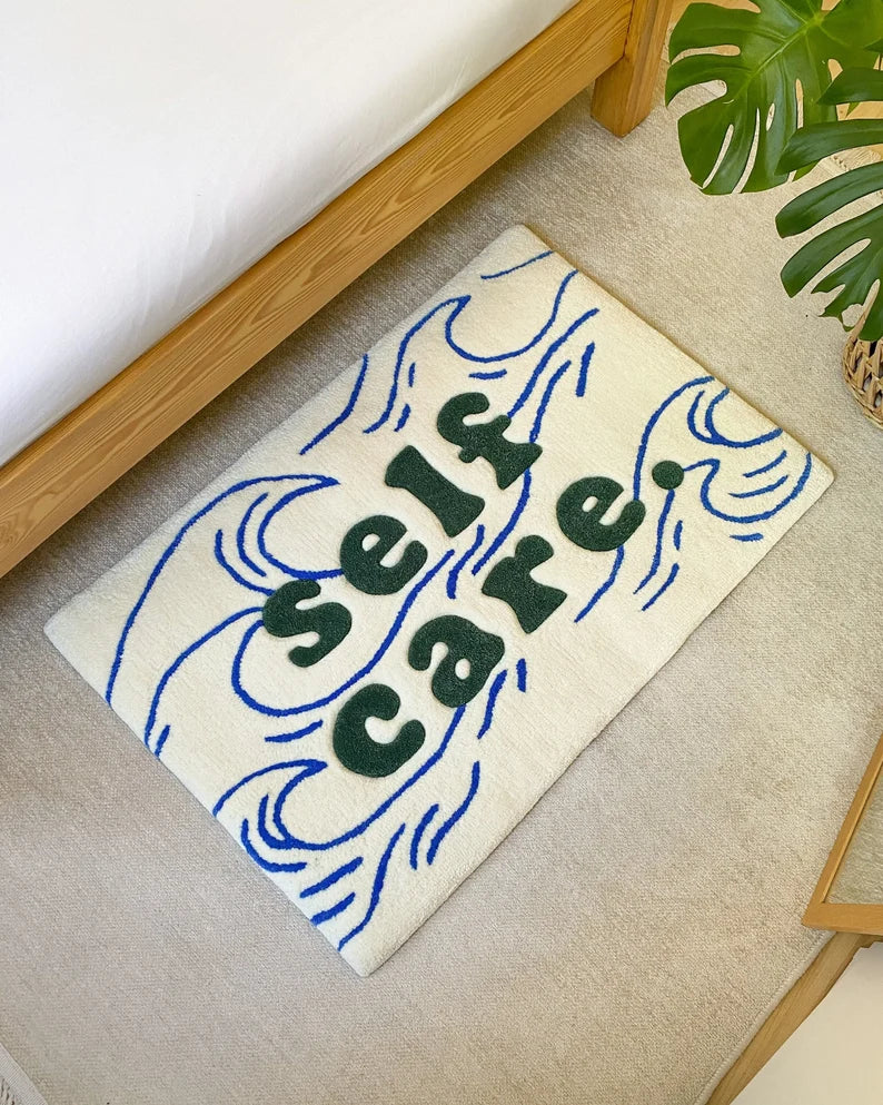 Tuff Stuff Rug Self Care Tufted Rug – Tuff Tufts