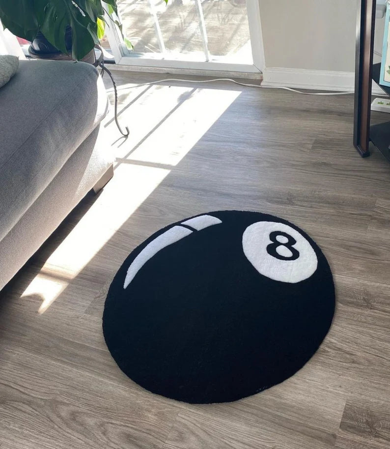 8 Ball Tufted Rug – Tuff Tufts