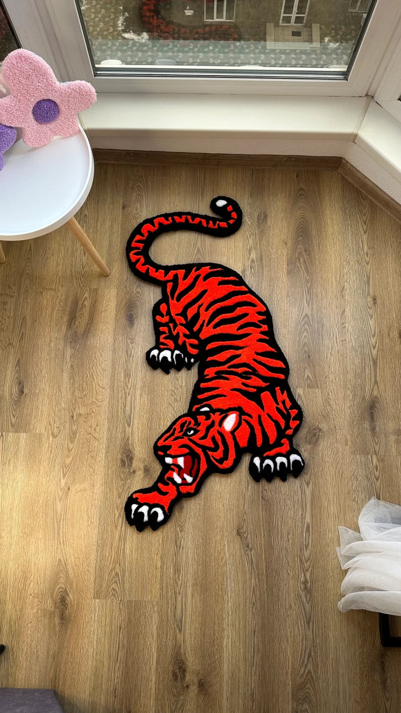 Tiger Tufted Rug