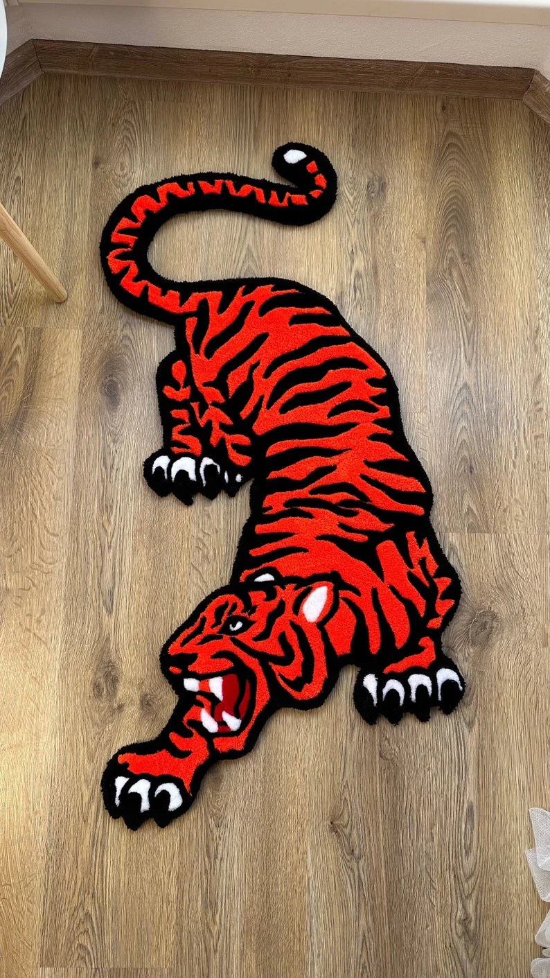 Tiger Tufted Rug